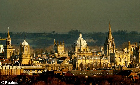 The dreaming spires of Oxford